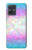 S3747 Polygone de drapeau trans Etui Coque Housse pour Motorola Moto G54