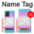 S3747 Polygone de drapeau trans Etui Coque Housse pour Motorola Moto G54