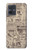 S3819 Papier Vintage rétro Etui Coque Housse pour Motorola Moto G54