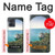 S3865 Europe Plage Duino Italie Etui Coque Housse pour Motorola Moto G54