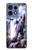 S0749 licorne Cheval Etui Coque Housse pour Motorola Edge 50 Pro