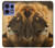 S1046 Le Roi Lion de la forêt Etui Coque Housse pour Motorola Edge 50 Pro