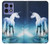 S1130 licorne Cheval Etui Coque Housse pour Motorola Edge 50 Pro