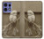 S1386 Sculpture papier Chouette Etui Coque Housse pour Motorola Edge 50 Pro