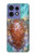 S1424 Tortue de mer Etui Coque Housse pour Motorola Edge 50 Pro