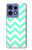 S1723 Monnaie Chevron Zigzag Etui Coque Housse pour Motorola Edge 50 Pro
