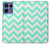 S1723 Monnaie Chevron Zigzag Etui Coque Housse pour Motorola Edge 50 Pro