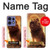 S1957 Lion Etui Coque Housse pour Motorola Edge 50 Pro