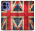 S2303 Drapeau britannique UK Millésime Etui Coque Housse pour Motorola Edge 50 Pro