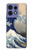 S2389 Hokusai La grande vague de Kanagawa Etui Coque Housse pour Motorola Edge 50 Pro