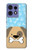 S2669 Mignon os chien pattes Dessin animé Etui Coque Housse pour Motorola Edge 50 Pro