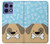 S2669 Mignon os chien pattes Dessin animé Etui Coque Housse pour Motorola Edge 50 Pro