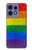 S2683 Arc en ciel Fierté LGBT Drapeau Etui Coque Housse pour Motorola Edge 50 Pro