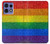 S2683 Arc en ciel Fierté LGBT Drapeau Etui Coque Housse pour Motorola Edge 50 Pro