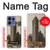 S2832 New York 1903 Flatiron Cartes Postales Bâtiment Etui Coque Housse pour Motorola Edge 50 Pro