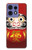 S2839 Japon Daruma Poupée Etui Coque Housse pour Motorola Edge 50 Pro