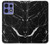 S2895 Noir Marbre imprimé graphique Etui Coque Housse pour Motorola Edge 50 Pro