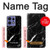 S2895 Noir Marbre imprimé graphique Etui Coque Housse pour Motorola Edge 50 Pro