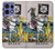 S3008 Mort de carte de tarot Etui Coque Housse pour Motorola Edge 50 Pro
