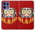 S3045 Japon Bonne chance Daruma Poupée Etui Coque Housse pour Motorola Edge 50 Pro