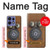 S3146 Mur Antique Retro Ligne téléphonique Etui Coque Housse pour Motorola Edge 50 Pro
