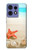 S3212 Coquilles de mer Étoile de mer Plage Etui Coque Housse pour Motorola Edge 50 Pro