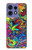 S3255 Motif Art coloré Etui Coque Housse pour Motorola Edge 50 Pro