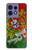 S3300 Portugal Drapeau graphique Football Millésime Etui Coque Housse pour Motorola Edge 50 Pro