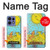S3435 Carte de tarot Lune Etui Coque Housse pour Motorola Edge 50 Pro