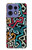 S3712 Motif Pop Art Etui Coque Housse pour Motorola Edge 50 Pro