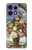 S3749 Vase de fleurs Etui Coque Housse pour Motorola Edge 50 Pro