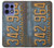 S3750 Plaque d'immatriculation de véhicule vintage Etui Coque Housse pour Motorola Edge 50 Pro