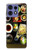 S0627 Nourriture japonaise Etui Coque Housse pour Motorola Edge 50 Fusion