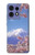 S1060 Mont Fuji Sakura fleur de cerisier Etui Coque Housse pour Motorola Edge 50 Fusion