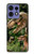 S1452 Dinosaur Trex Raptor Etui Coque Housse pour Motorola Edge 50 Fusion