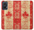 S1603 Drapeau du Canada Vieux Millésime Etui Coque Housse pour Motorola Edge 50 Fusion