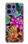 S1630 Poissons japonais Oriental Tatouage Etui Coque Housse pour Motorola Edge 50 Fusion