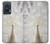S1980 blanc Paon Etui Coque Housse pour Motorola Edge 50 Fusion