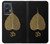 S2331 Feuille d'or bouddhiste Symbole de l'OM Etui Coque Housse pour Motorola Edge 50 Fusion