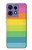 S2363 Arc en ciel Motif Etui Coque Housse pour Motorola Edge 50 Fusion