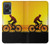 S2385 Vélo Vélo Coucher de soleil Etui Coque Housse pour Motorola Edge 50 Fusion