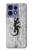 S2446 Gecko bois imprimé graphique Etui Coque Housse pour Motorola Edge 50 Fusion