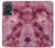S3052 Rose Marbre Imprimé graphique Etui Coque Housse pour Motorola Edge 50 Fusion