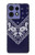 S3357 Marine Bleu Bandana Motif Etui Coque Housse pour Motorola Edge 50 Fusion S3357 Marine Bleu Bandana Motif Etui Coque Housse pour Motorola Edge 50 Fusion