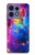S3371 Ciel de nébuleuse Etui Coque Housse pour Motorola Edge 50 Fusion