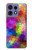 S3677 Mosaïques de briques colorées Etui Coque Housse pour Motorola Edge 50 Fusion