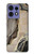 S3700 Imprimé graphique or marbré Etui Coque Housse pour Motorola Edge 50 Fusion