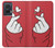 S3701 Mini signe d'amour de coeur Etui Coque Housse pour Motorola Edge 50 Fusion