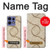 S3703 Carreaux de mosaïque Etui Coque Housse pour Motorola Edge 50 Fusion