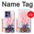 S3711 Ananas rose Etui Coque Housse pour Motorola Edge 50 Fusion